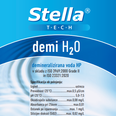 DEMINERALIZIRANA VODA HP